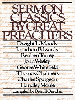 cover image of Sermon Classics by Great Preachers